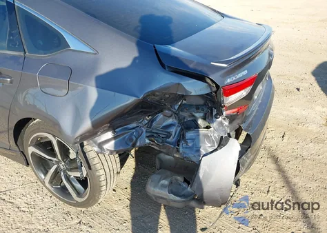 2020 Honda Accord Sport из США, поврежденный, VIN 1HGCV1F31LA105247